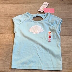 Gymboree Light Blue Shell Tee